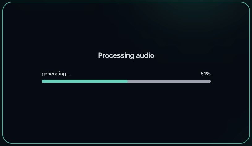 AI Processing Begins