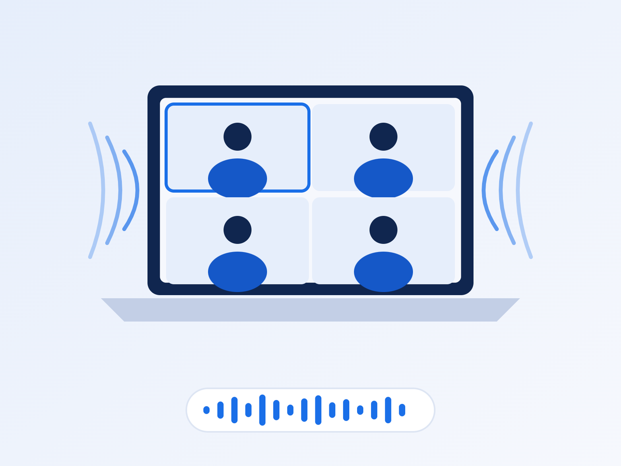 Echo aus einer Aufnahme eines Online-Meetings entfernen