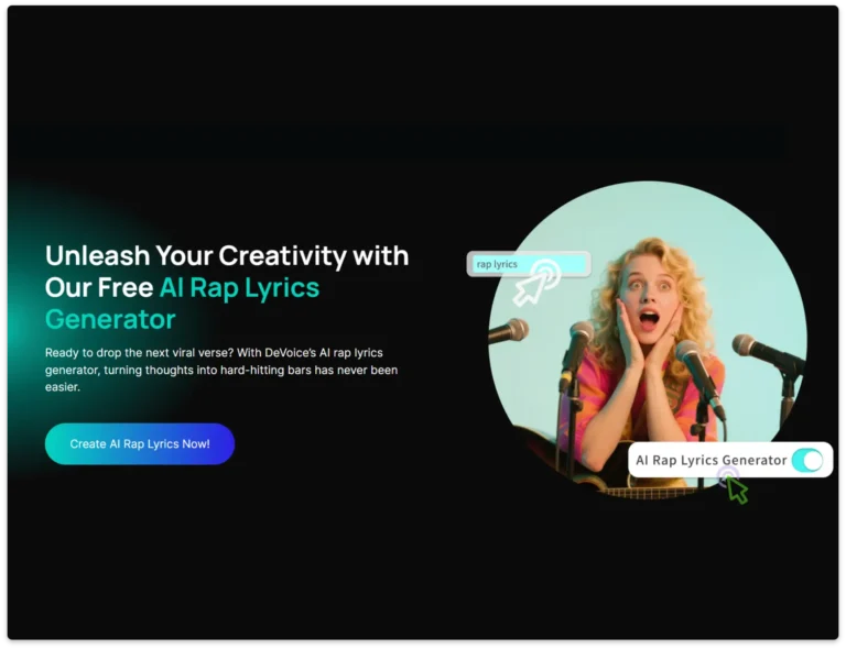 AI rap lyrics generator