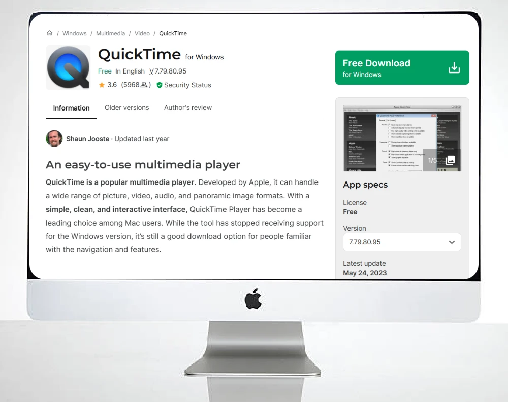 mac‘s quicktime
