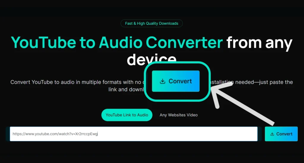 Step 2: Click Download and Wait for Quick Parsing