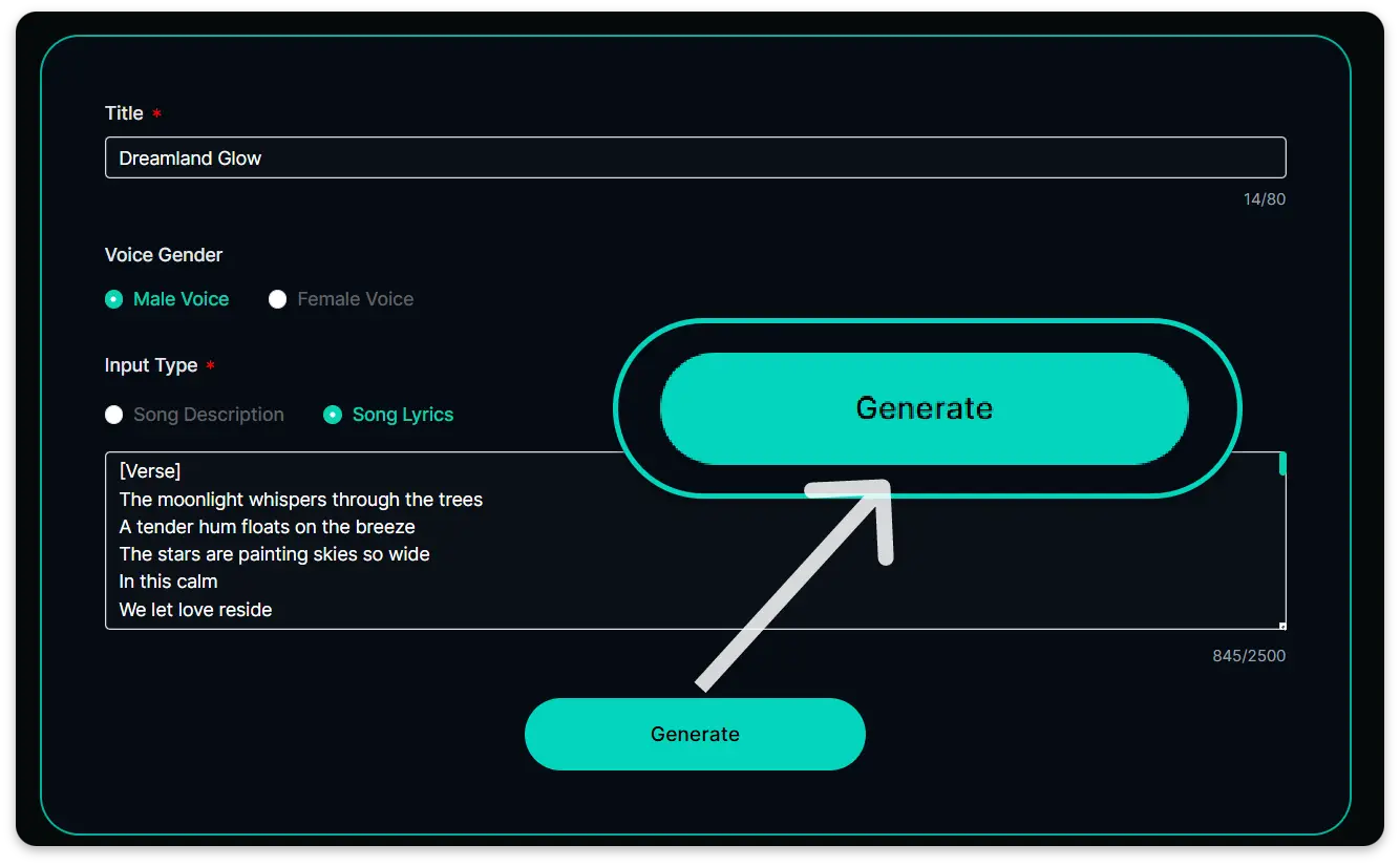 AI rap generator generate