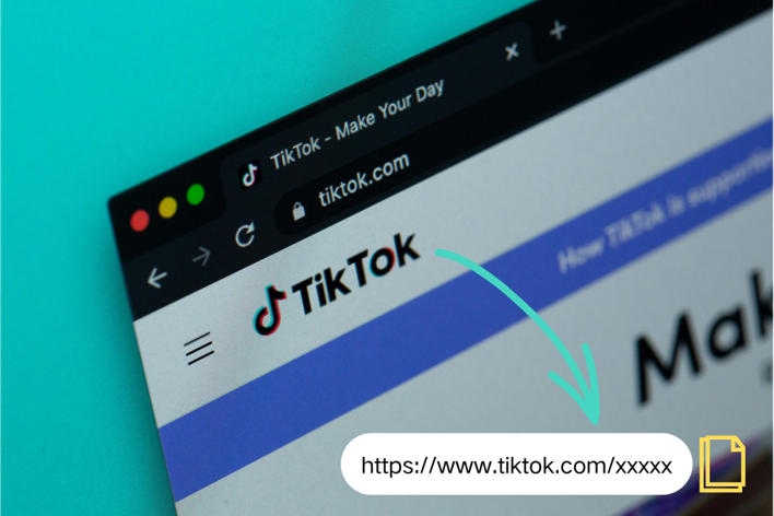 Copy the TikTok Video Link